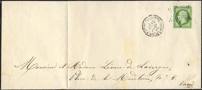 Lot 376 - Empire 1849-1870  -  Merkurphila OG Auction #36