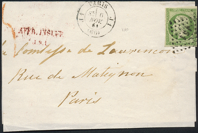 Lot 421 - Empire 1849-1870  -  Merkurphila OG Auction #36