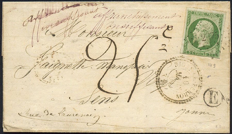 Lot 425 - Empire 1849-1870  -  Merkurphila OG Auction #36