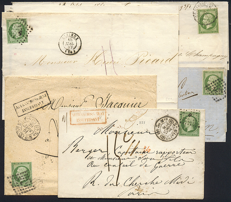 Lot 398 - Empire 1849-1870  -  Merkurphila OG Auction #36