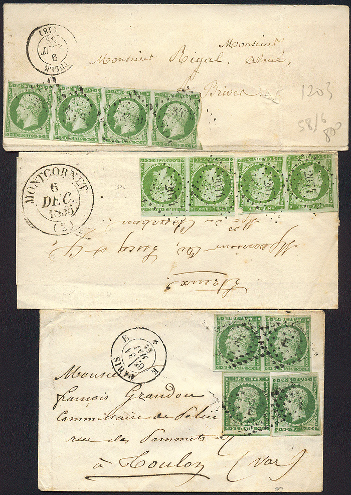 Lot 379 - Empire 1849-1870  -  Merkurphila OG Auction #36