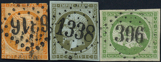 Lot 353 - Empire 1849-1870  -  Merkurphila OG Auction #36