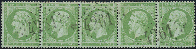 Lot 435 - Empire 1849-1870 - Merkurphila OG Auction #36 Lot 435 - Empire 1849-1870 - Merkurphila OG Auction #36