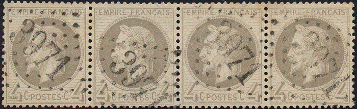 Lot 444 - Empire 1849-1870 - Merkurphila OG Auction #36 Lot 444 - Empire 1849-1870 - Merkurphila OG Auction #36