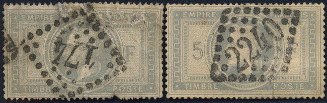 Lot 456 - Empire 1849-1870  -  Merkurphila OG Auction #36