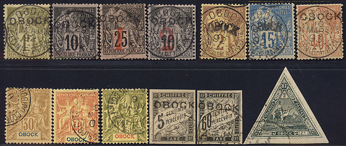 Lot 499 - French Colonies and Post Offices Abroad  -  Merkurphila OG Auction #36