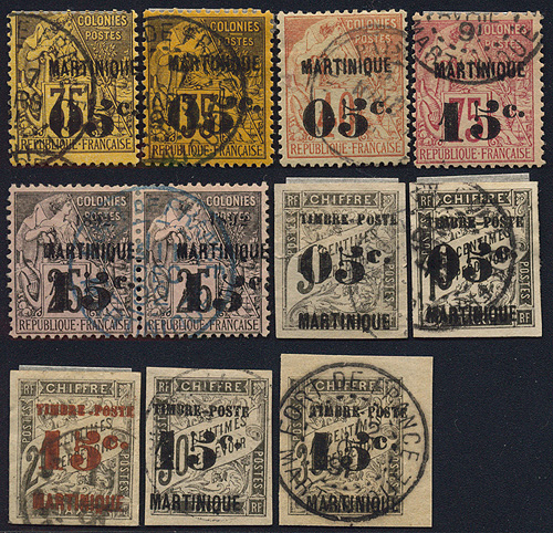 Lot 497 - French Colonies and Post Offices Abroad  -  Merkurphila OG Auction #36