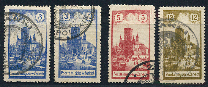 Lot 801 - Polish local issues and related fields - Merkurphila OG Auction #36 Lot 801 - Polish local issues and related fields - Merkurphila OG Auction #36