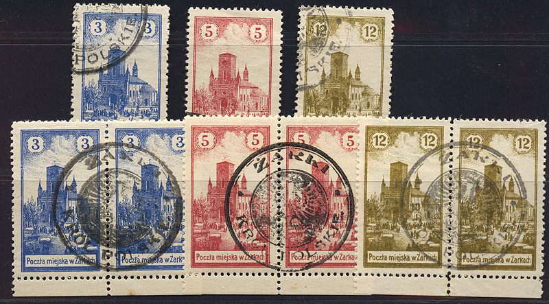 Lot 803 - Polish local issues and related fields - Merkurphila OG Auction #36 Lot 803 - Polish local issues and related fields - Merkurphila OG Auction #36