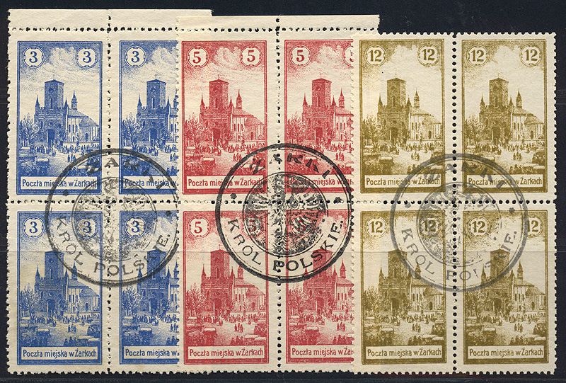 Lot 804 - Polish local issues and related fields - Merkurphila OG Auction #36 Lot 804 - Polish local issues and related fields - Merkurphila OG Auction #36