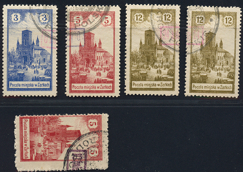 Lot 807 - Polish local issues and related fields - Merkurphila OG Auction #36 Lot 807 - Polish local issues and related fields - Merkurphila OG Auction #36