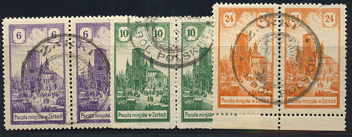 Lot 808 - Polish local issues and related fields - Merkurphila OG Auction #36 Lot 808 - Polish local issues and related fields - Merkurphila OG Auction #36