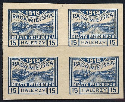Lot 793 - Polish local issues and related fields  -  Merkurphila OG Auction #36