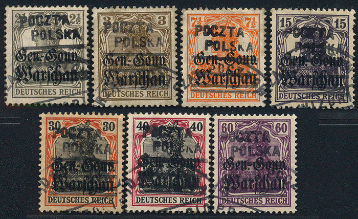 Lot 783 - Polish local issues and related fields  -  Merkurphila OG Auction #36