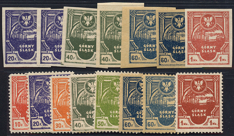 Lot 814 - Polish local issues and related fields - Merkurphila OG Auction #36 Lot 814 - Polish local issues and related fields - Merkurphila OG Auction #36