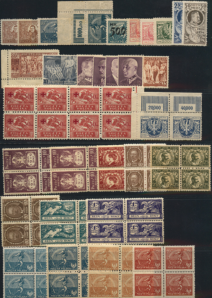 Lot 761 - Poland 1918-today  -  Merkurphila OG Auction #36