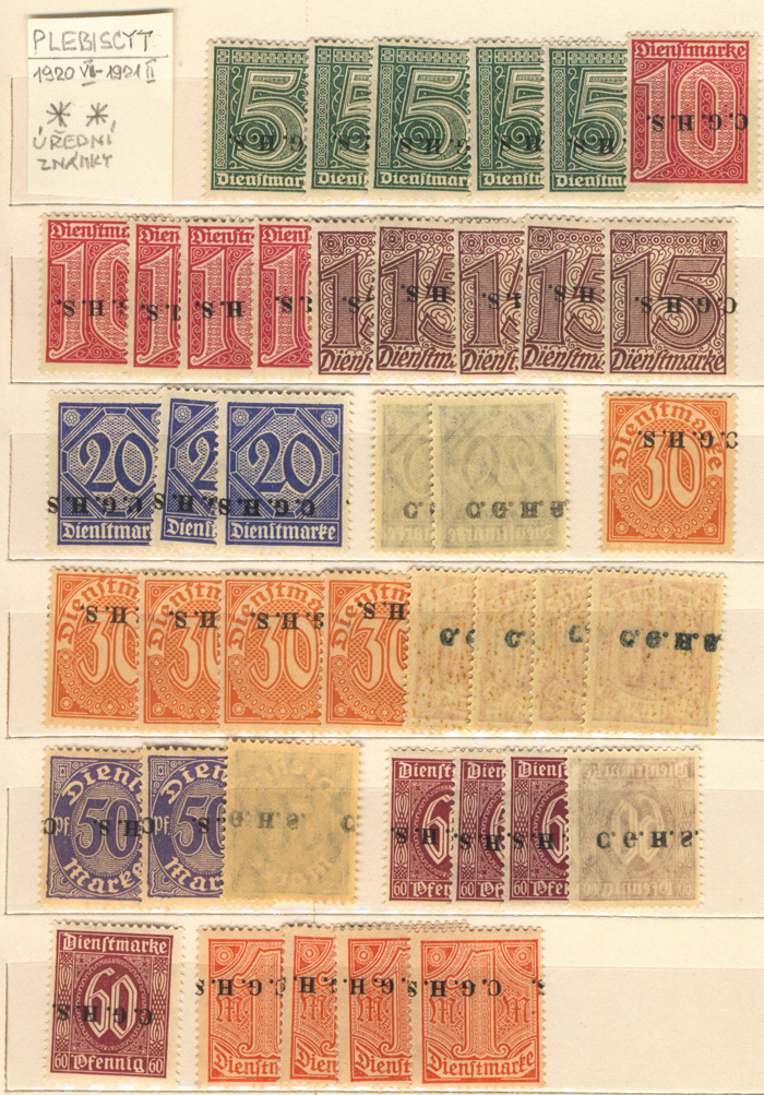 Lot 769 - Polish local issues and related fields  -  Merkurphila OG Auction #36