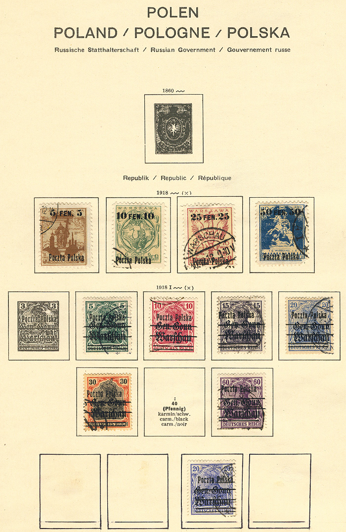 Lot 751 - Poland 1918-today  -  Merkurphila OG Auction #36