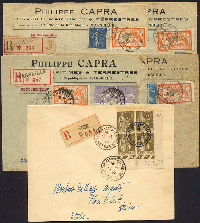 Lot 549 - France - Collections & lots  -  Merkurphila OG Auction #36