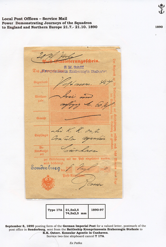 Lot 41 - Imperial (and) Royal Navy  -  Merkurphila OG Auction #36