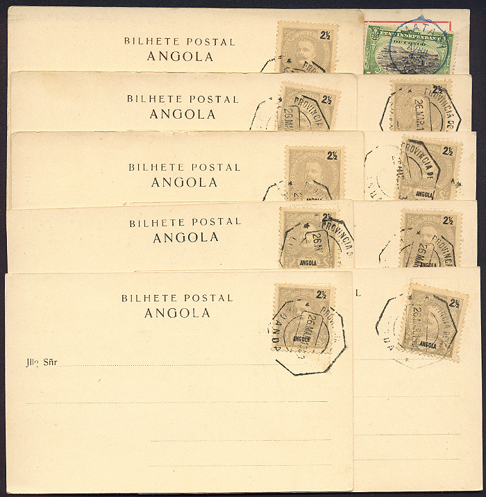 Lot 834 - Portugla colonies  -  Merkurphila OG Auction #36