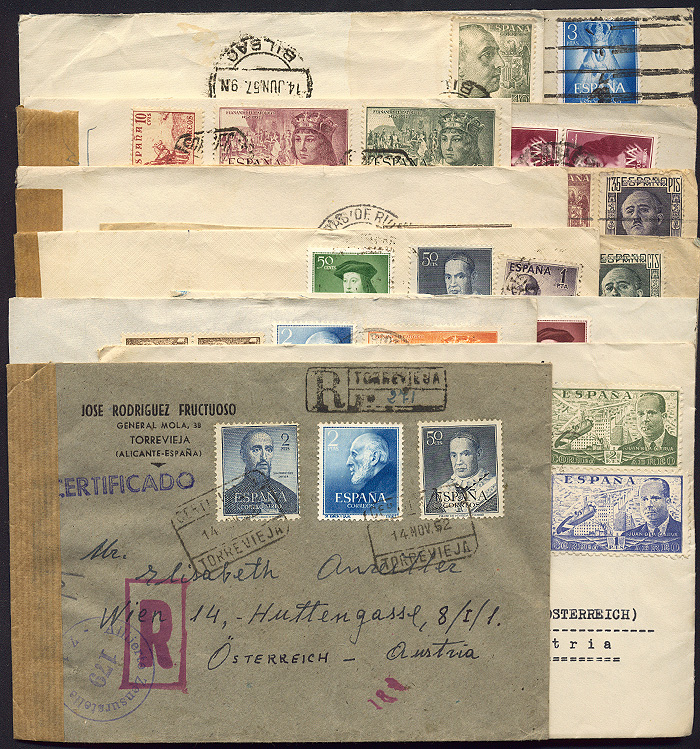 Lot 916 - Spain - Collections and lots - Merkurphila OG Auction #36 Lot 916 - Spain - Collections and lots - Merkurphila OG Auction #36