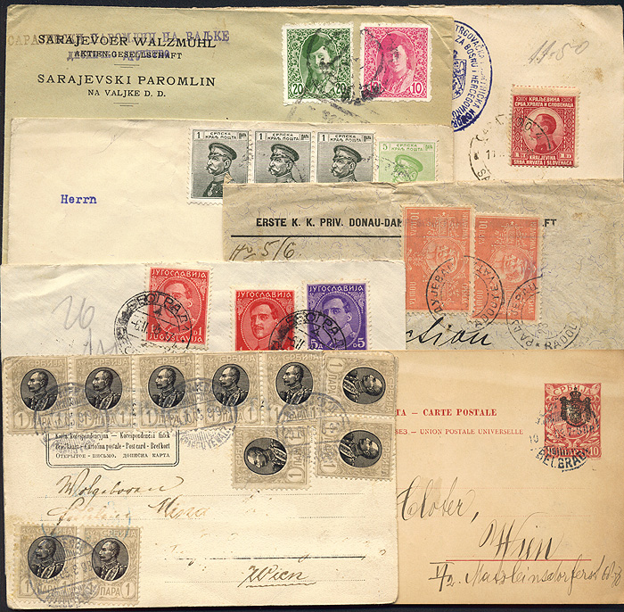 Lot 737 - Yugoslavia - SHS state  -  Merkurphila OG Auction #36