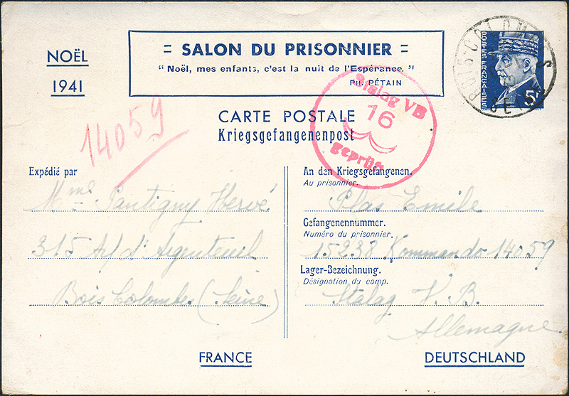 Lot 487 - France during Second World War and post-war period 1940-1947  -  Merkurphila OG Auction #36