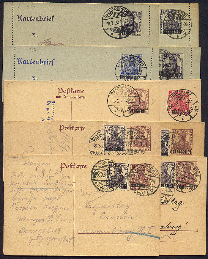 Lot 238 - saar  -  Merkurphila OG Auction #36
