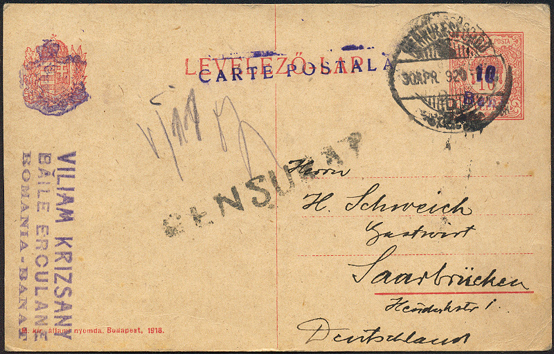 Lot 932 - Hungary 1918-1921 - Merkurphila OG Auction #36 Lot 932 - Hungary 1918-1921 - Merkurphila OG Auction #36