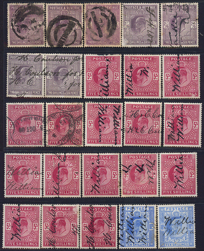 Lot 1015 - king edward vii  -  Merkurphila OG Auction #36
