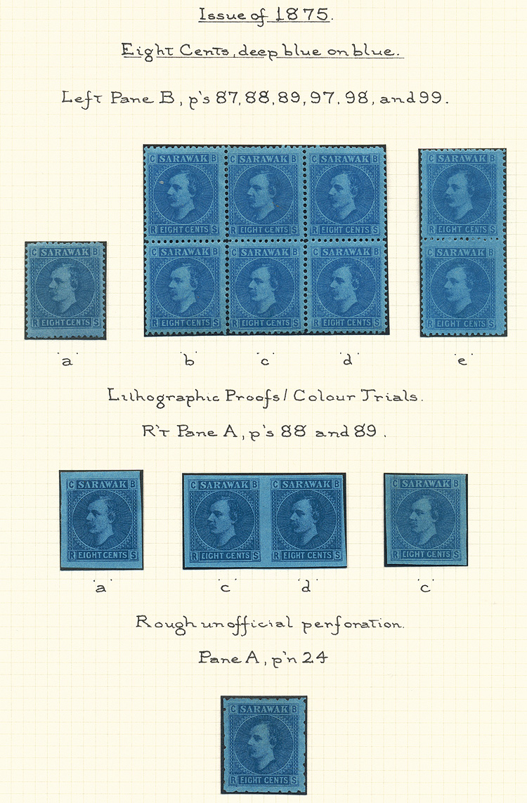 Lot 1132 - sarawak  -  Merkurphila OG Auction #36