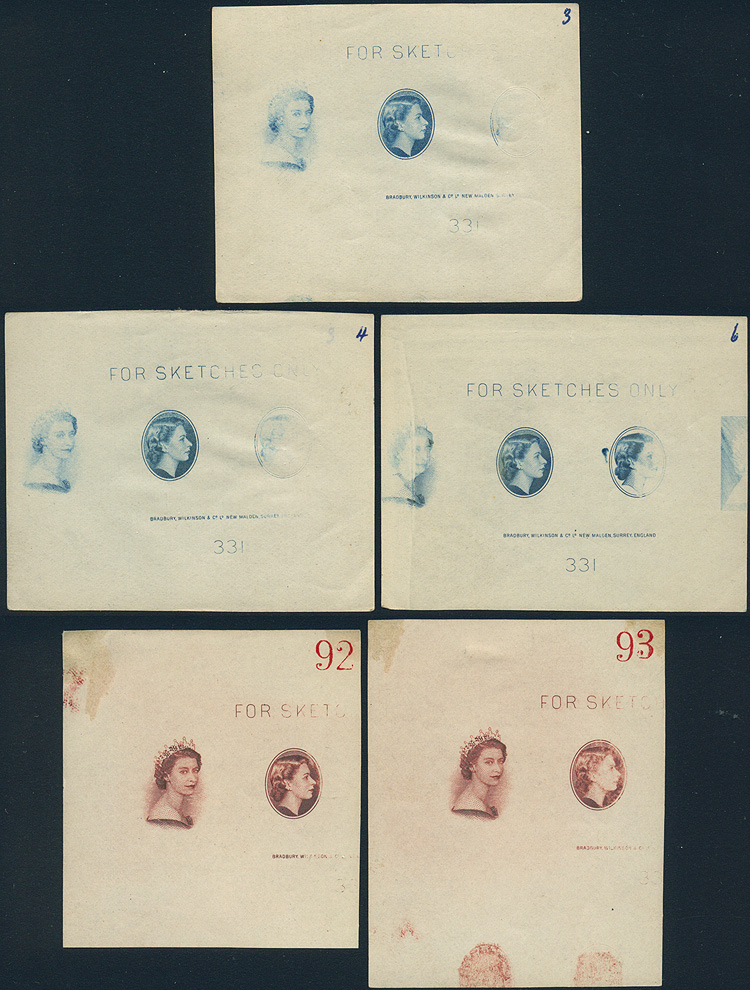 Lot 1021 - queen elizabeth ii - Merkurphila OG Auction #36 Lot 1021 - queen elizabeth ii - Merkurphila OG Auction #36